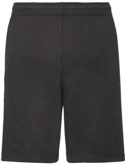 Fruit of the Loom Heren lichtgewicht shorts - maat XXL / XXXL Zwart