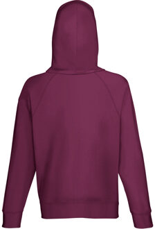 Fruit of the Loom Heren Lichtgewicht Sweatshirt Met Capuchon / Hoodie (240 GSM) (Bordeaux) Bourgogne