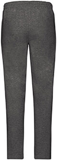 Fruit of the Loom Heren Open Zoom Trainingsbroek / Joggingbroek (Donker Heather) Donkergrijs