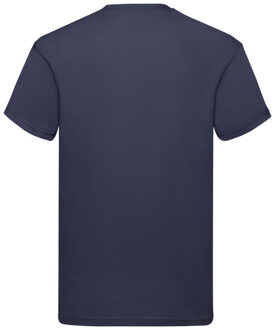 Fruit of the Loom Heren origineel t-shirt Blauw - XXXL