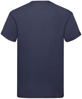 Fruit of the Loom Heren Origineel T-Shirt (Deep Navy) - maat Blauw