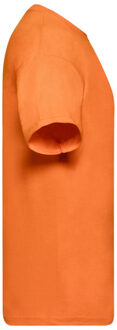 Fruit of the Loom Heren origineel t-shirt - maat L Oranje