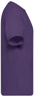 Fruit of the Loom Heren origineel t-shirt - maat S Paars