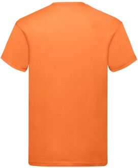 Fruit of the Loom Heren Origineel T-Shirt (Oranje)