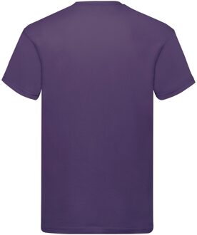 Fruit of the Loom Heren Origineel T-Shirt (Paars) - maat M