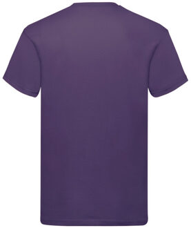 Fruit of the Loom Heren origineel t-shirt Paars - XXL / XXXL