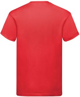 Fruit of the Loom Heren Origineel T-Shirt (Rood) - maat S