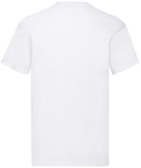 Fruit of the Loom Heren origineel t-shirt Wit - 4XL