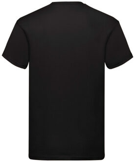 Fruit of the Loom Heren origineel t-shirt Zwart - 5XL