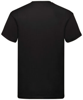 Fruit of the Loom Heren origineel t-shirt Zwart - M