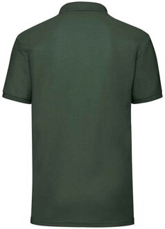 Fruit of the Loom Heren Piqué Polo Shirt (Fles groen) - 3XL