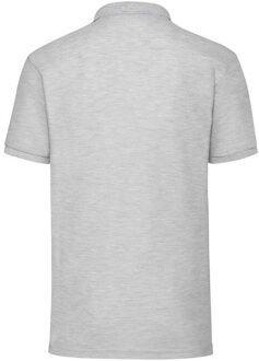 Fruit of the Loom Heren Piqué Polo Shirt (Heide Grijs) - 5XL