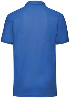 Fruit of the Loom Heren Piqué Polo Shirt (Koningsblauw) - XL