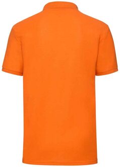 Fruit of the Loom Heren Piqué Polo Shirt (Oranje) - 2XL