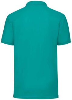 Fruit of the Loom Heren Piqué Polo Shirt (Smaragd) - M