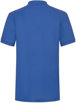 Fruit of the Loom Heren Polycotton Pique Zwaar Poloshirt (Koningsblauw)