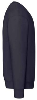 Fruit of the Loom Heren Premium Drop Shoulder Sweatshirt (Deep Navy) - maat L Blauw