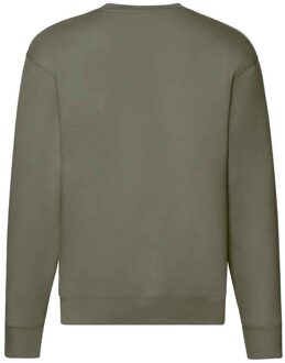 Fruit of the Loom Heren Premium Drop Shoulder Sweatshirt (Klassieke Olijf) - maat M Groen