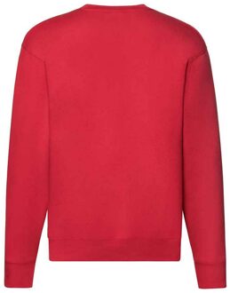 Fruit of the Loom Heren Premium Drop Shoulder Sweatshirt (Rood)