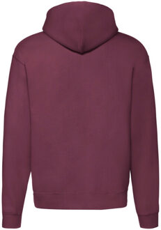 Fruit of the Loom Heren premium full zip hoodie Rood - XL