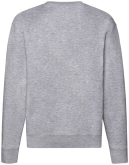 Fruit of the Loom Heren premium heather inzet sweatshirt Grijs