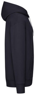 Fruit of the Loom Heren premium hoodie - maat L Blauw