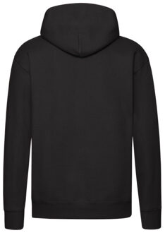 Fruit of the Loom Heren premium hoodie - maat L Zwart