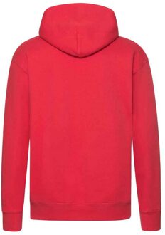 Fruit of the Loom Heren Premium Hoodie (Rood) - 2XL