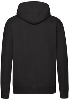 Fruit of the Loom Heren Premium Hoodie (Zwart)