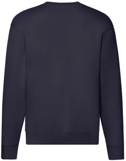 Fruit of the Loom Heren premium ingelegd sweatshirt Blauw