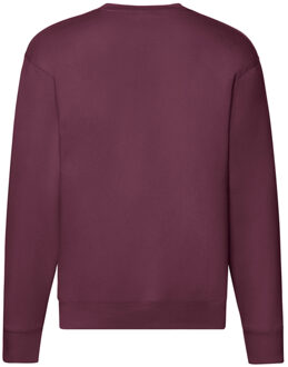 Fruit of the Loom Heren premium ingelegd sweatshirt Bourgogne