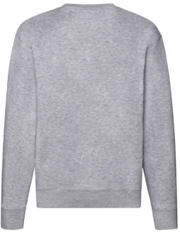 Fruit of the Loom Heren premium ingelegd sweatshirt Grijs - XXL / XXXL