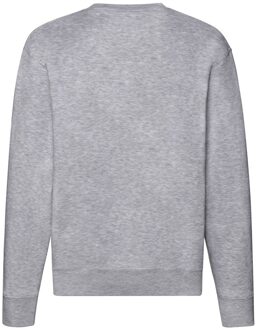 Fruit of the Loom Heren Premium Ingelegd Sweatshirt (Heide Grijs) - 2XL