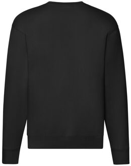 Fruit of the Loom Heren Premium Ingelegd Sweatshirt (Zwart) - 3XL