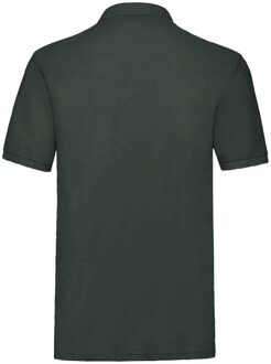 Fruit of the Loom Heren Premium Katoenen Piqué Poloshirt (Fles) - maat XL Groen