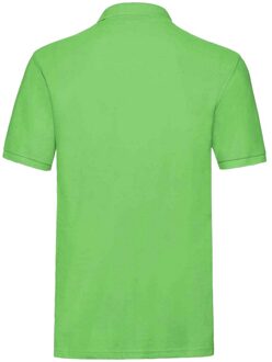 Fruit of the Loom Heren Premium Katoenen Piqué Poloshirt (Kalk) Limoengroen - 3XL