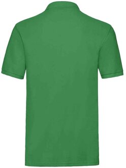 Fruit of the Loom Heren Premium Katoenen Piqué Poloshirt (Kelly Groen) - S