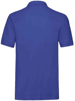 Fruit of the Loom Heren Premium Katoenen Piqué Poloshirt (Koningsblauw) - maat M