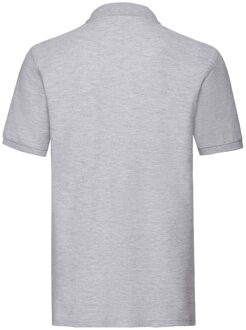 Fruit of the Loom Heren Premium Piqué Poloshirt (Atletische Heide) Lichtgrijs - 2XL