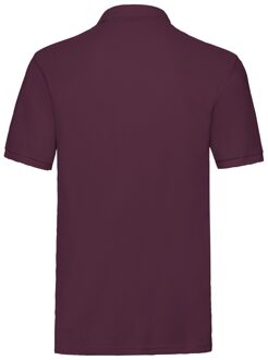 Fruit of the Loom Heren Premium Piqué Poloshirt (Bourgondië) Bourgogne - 3XL