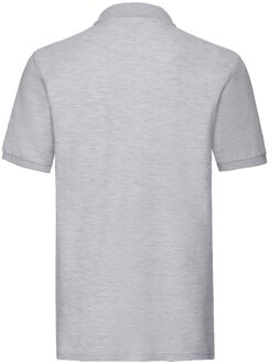 Fruit of the Loom Heren Premium Piqué Poloshirt (Heide Grijs) - maat S