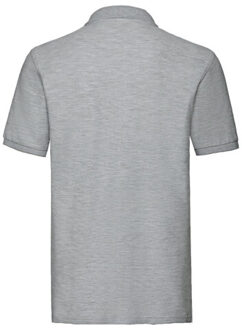 Fruit of the Loom Heren premium polo shirt Grijs - XL