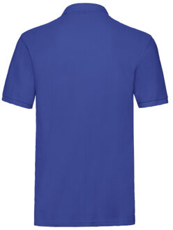 Fruit of the Loom Heren premium polo shirt - maat M Blauw