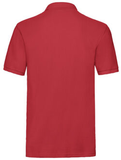 Fruit of the Loom Heren premium polo shirt - maat XL Rood