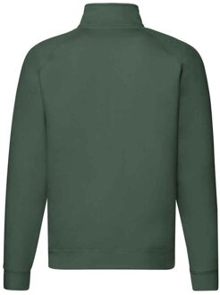 Fruit of the Loom Heren Premium Polycotton Sweatshirt (Fles) - maat XL Groen