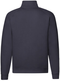 Fruit of the Loom Heren premium sweatshirt met ritssluiting Blauw