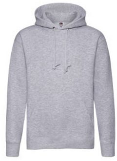 Fruit of the Loom Heren R Hoodie (Heide Grijs) - maat L