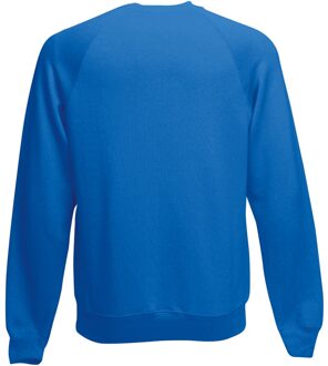 Fruit of the Loom Heren Raglan Mouwen Belcoro® Sweatshirt (Royaal Blauw)