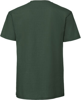 Fruit of the Loom Heren Ringgesponnen Premium T-Shirt (Bottle) Groen