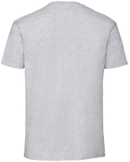 Fruit of the Loom Heren Ringgesponnen Premium T-Shirt (Heather Grijs)